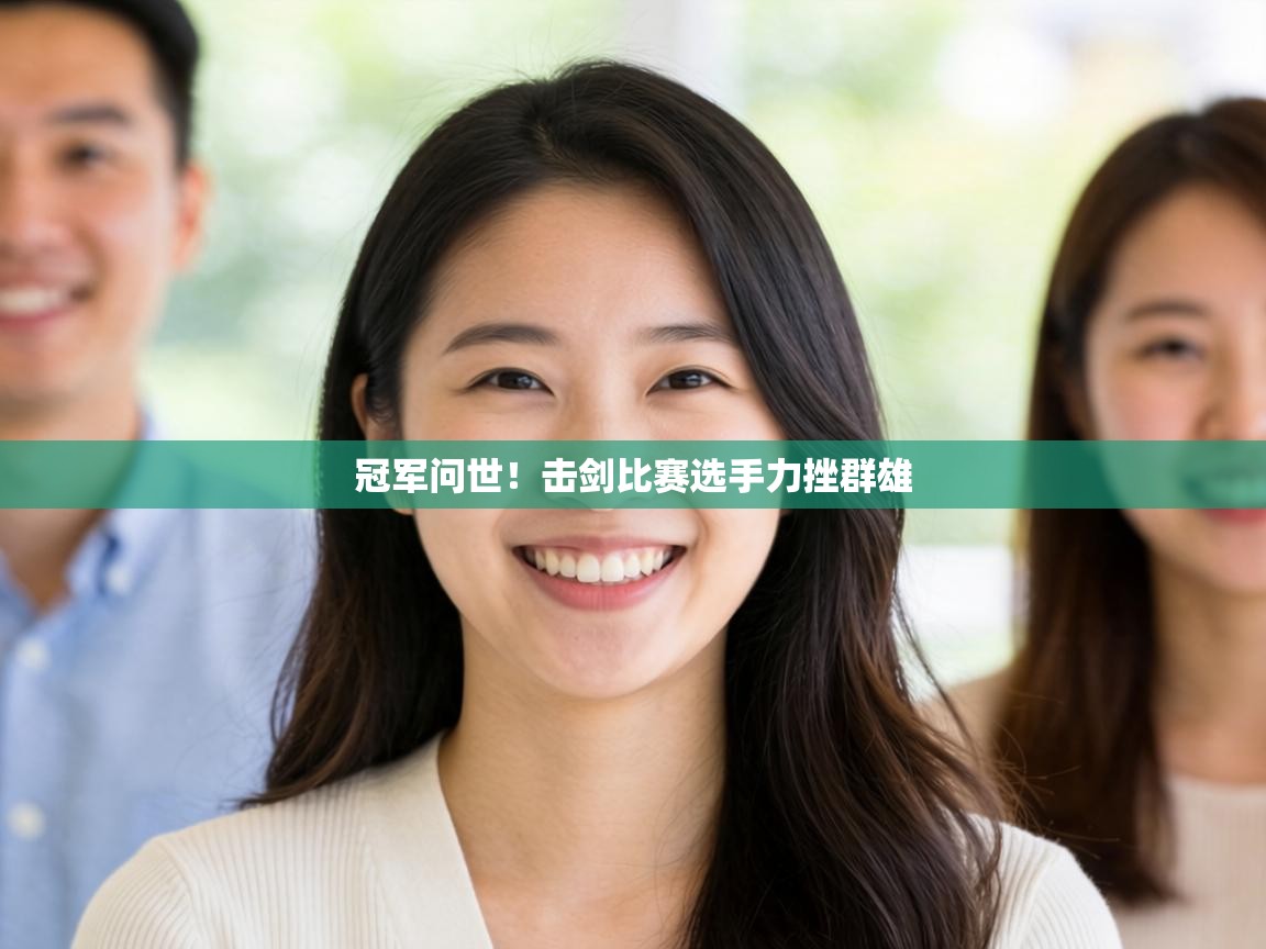 冠军问世!击剑比赛选手力挫群雄 第1张