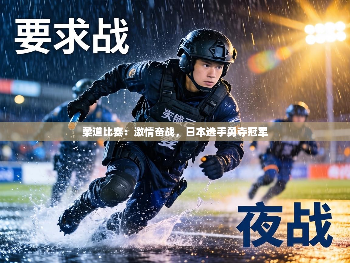 柔道比赛：激情奋战，日本选手勇夺冠军  第2张